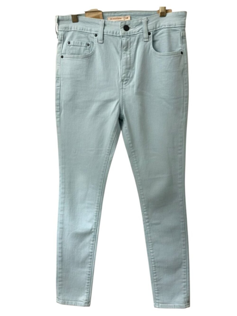NWT Levi’s 721 High Rise Skinny Jeans Hypersoft Icy Light Blue Size 29 & 31